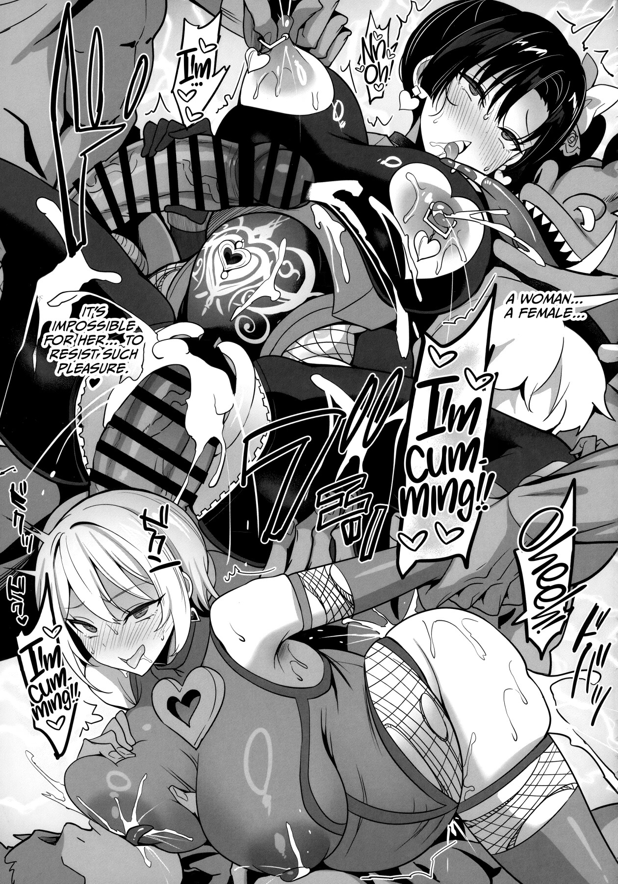 Hentai Manga Comic-The Demon-Slaying Apostle Guild President Sario-Read-44